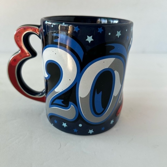Commemorative 2013 Disney Resort Embossed Fantasia Mickey 16oz Coffee Mug - Picture 5 of 6
